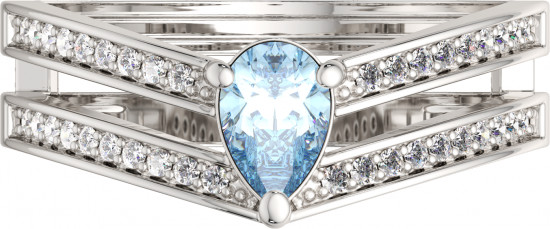 Кольцо из серебра