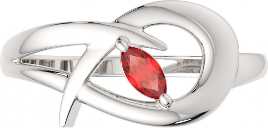 Кольцо из серебра