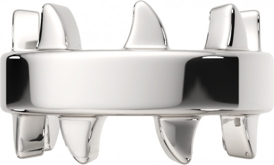 Кафф из серебра