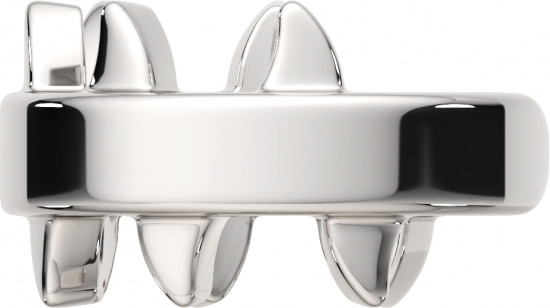 Кафф из серебра