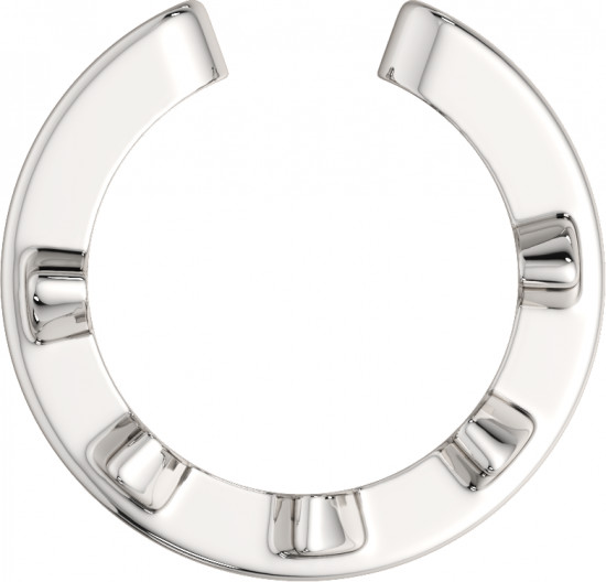 Кафф из серебра