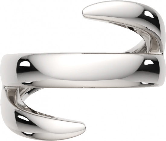 Кафф из серебра