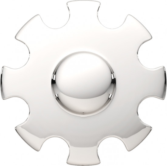 Моносерьга из серебра