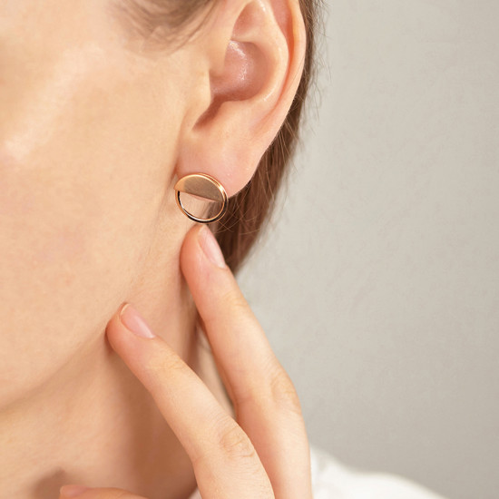 Серьги-пусеты из серебра