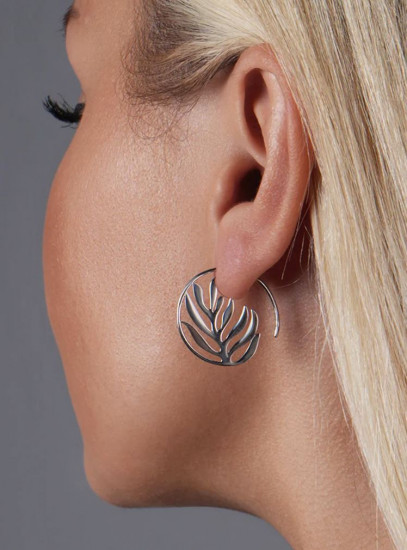 Серьги из серебра