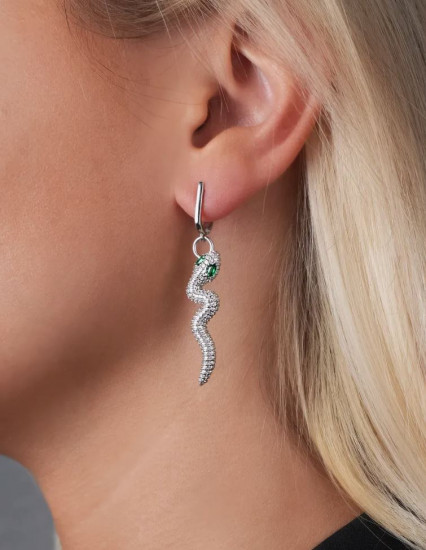 Серьги из серебра