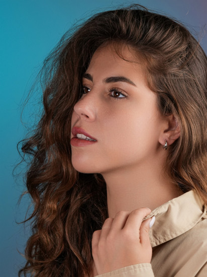 Серьги из серебра