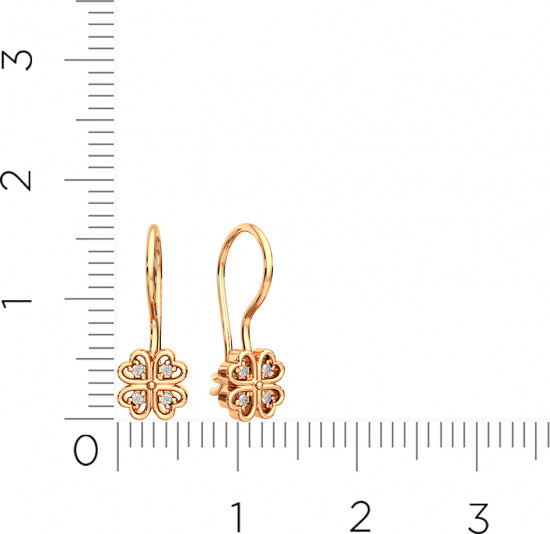 Серьги из золота