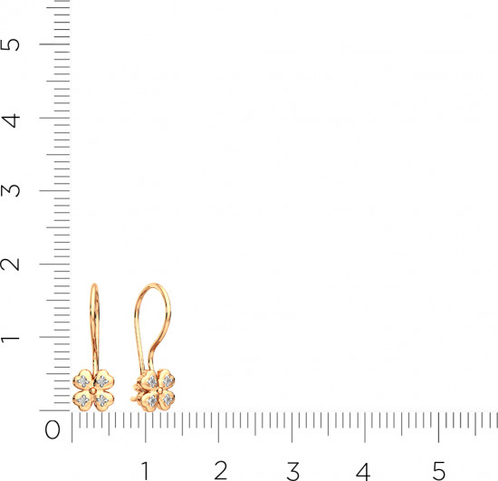 Серьги из золота