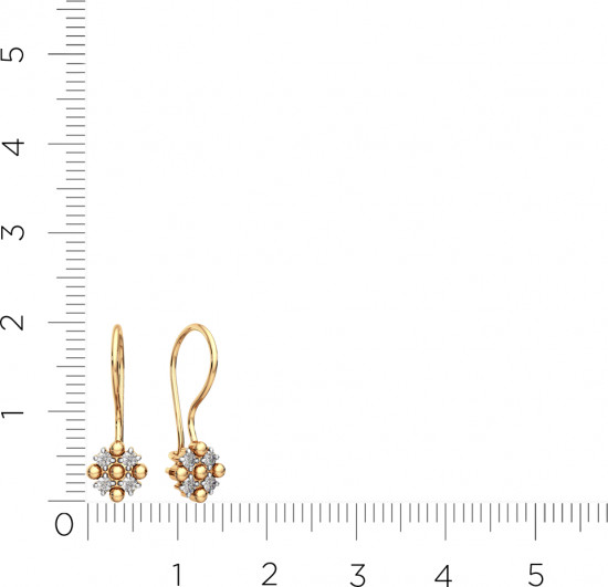 Серьги из золота