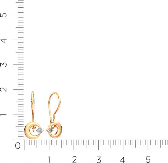 Серьги из золота