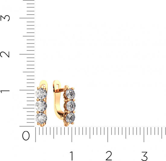 Серьги из золота