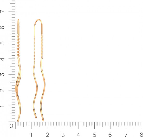 Серьги из золота