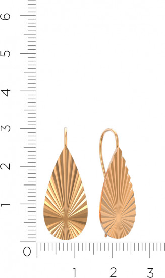 Серьги из золота