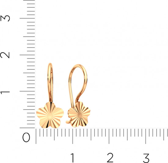 Серьги из золота