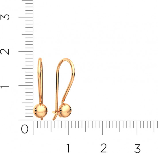 Серьги из золота