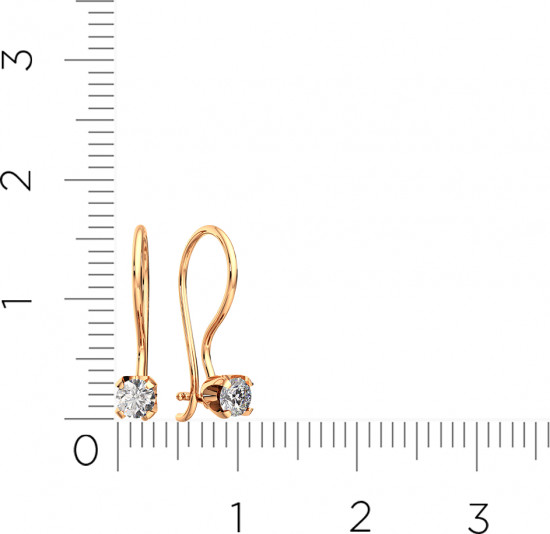 Серьги из золота