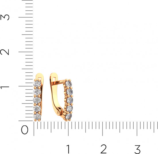 Серьги из золота