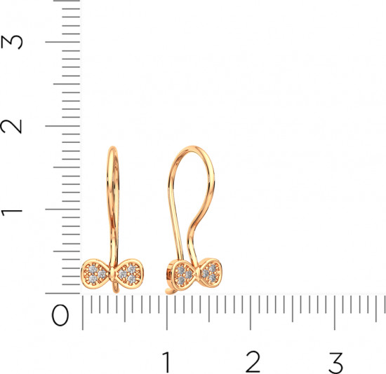 Серьги из золота