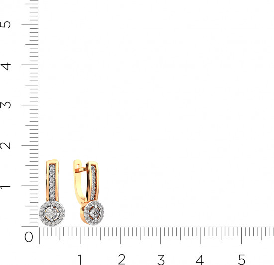 Серьги из золота