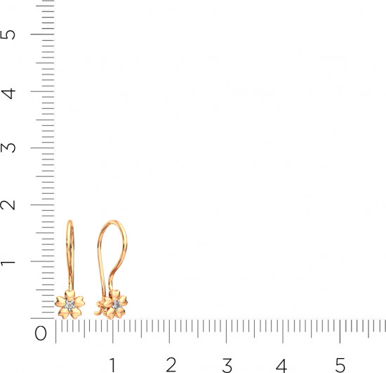 Серьги из золота