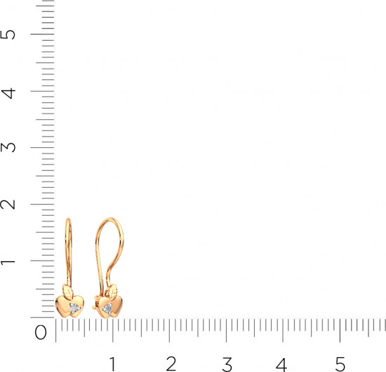 Серьги из золота