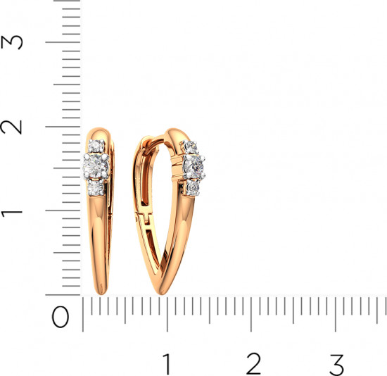 Серьги из золота