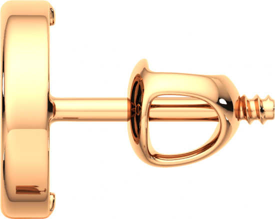 Серьги-пусеты из золота