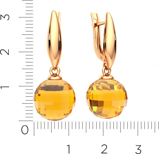 Серьги из золота