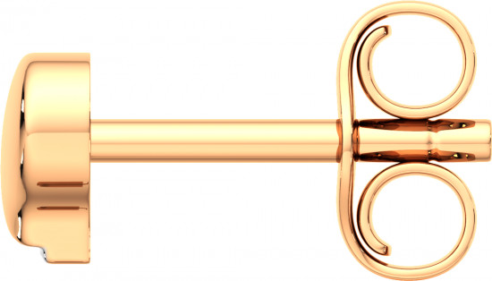 Серьги-пусеты из золота