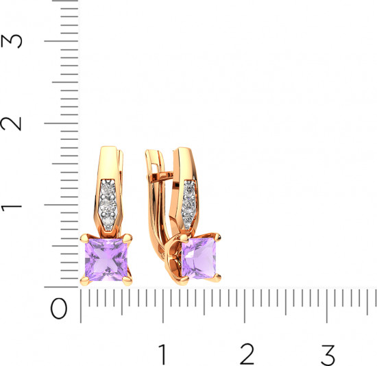 Серьги из золота