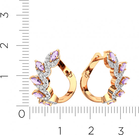 Серьги из золота