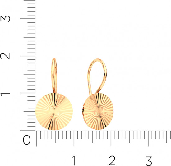 Серьги из золота