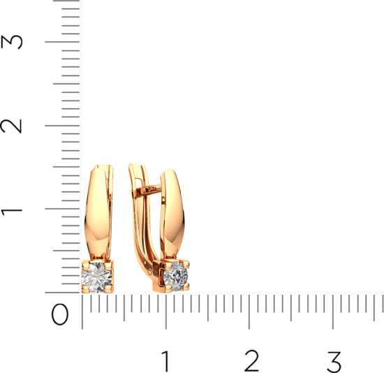 Серьги из золота