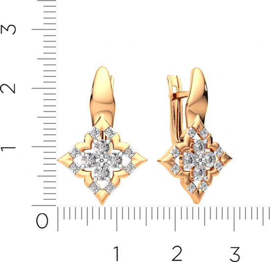 Серьги из золота