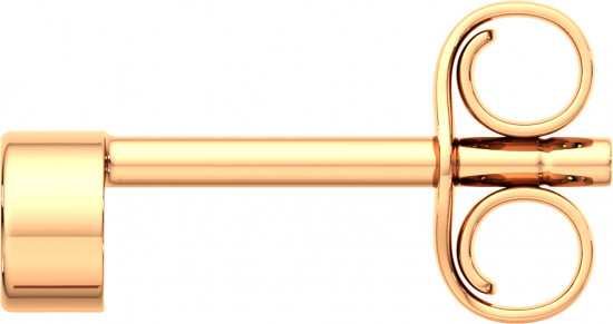 Серьги-пусеты из золота