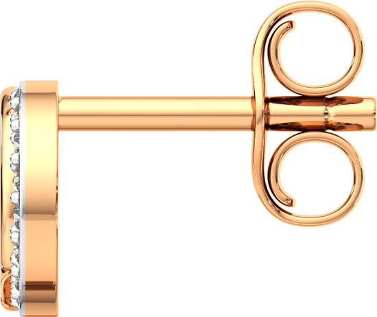 Серьги-пусеты из золота