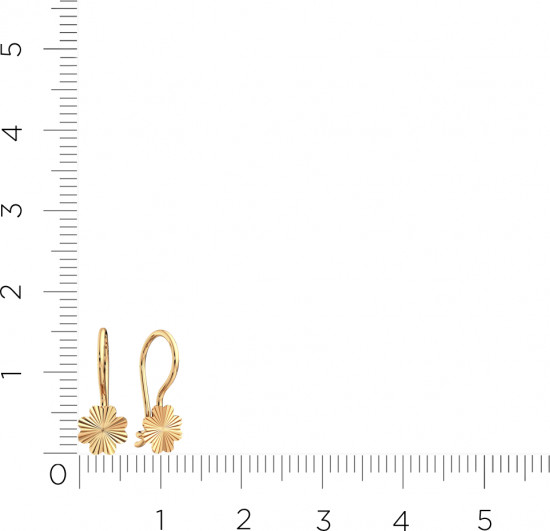 Серьги из золота