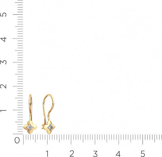 Серьги из золота