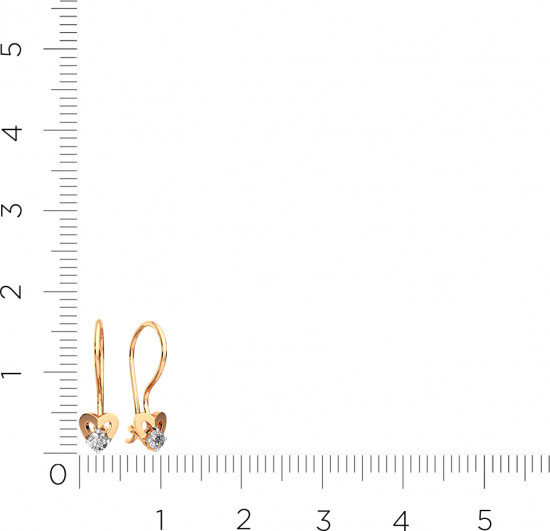 Серьги из золота