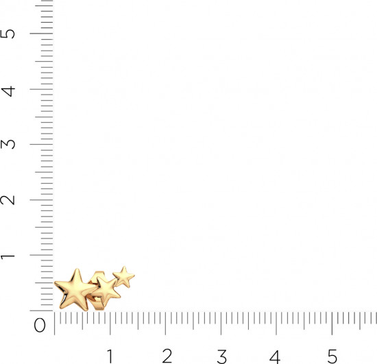 Серьги-пусеты из золота