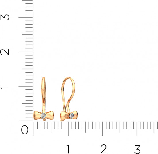 Серьги из золота