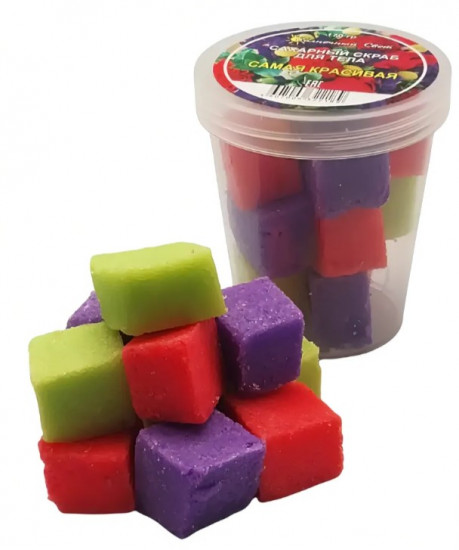 Сахарный скраб для тела «Самая красивая»