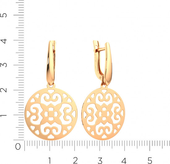 Серьги из золота