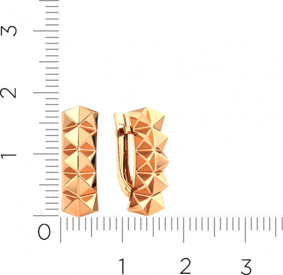 Серьги из золота