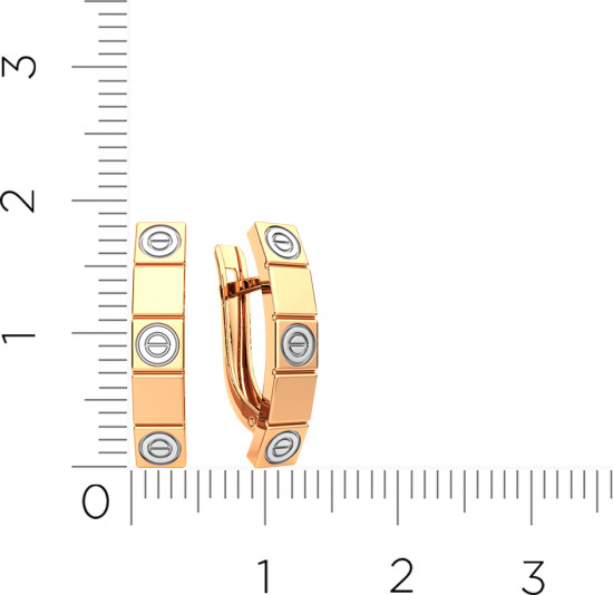 Серьги из золота