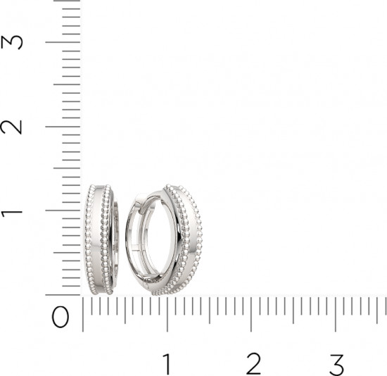 Серьги из серебра