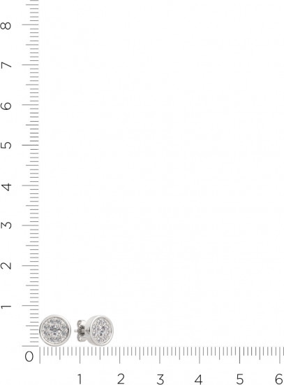 Серьги-пусеты из серебра