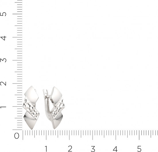 Серьги из серебра