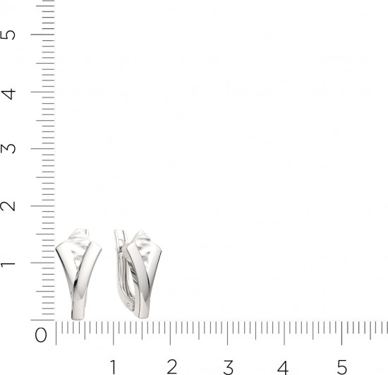 Серьги из серебра